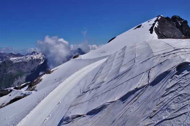 眩晕的,雪山,中欧