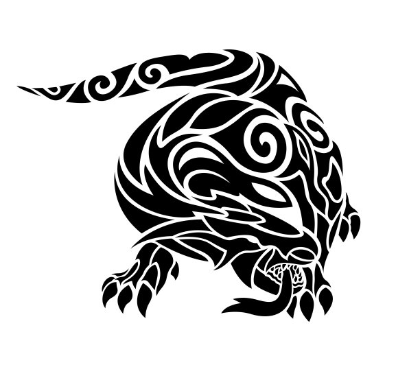 龙纹logo标志