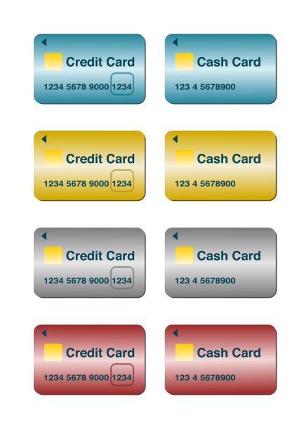 金融-vip卡设计模板