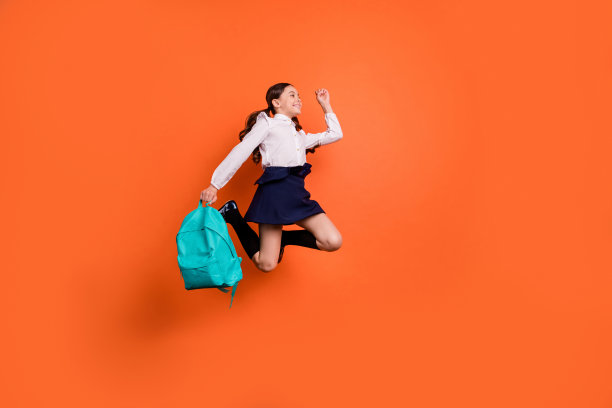 leaping