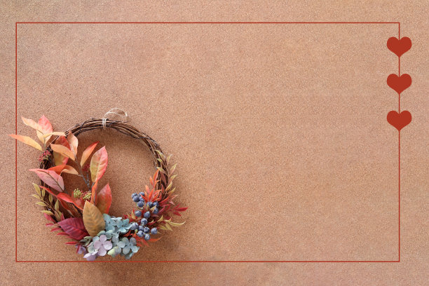 橘色婚礼效果图