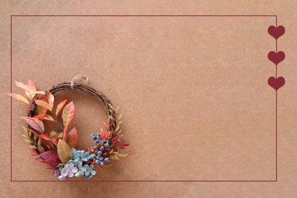 橘色婚礼效果图