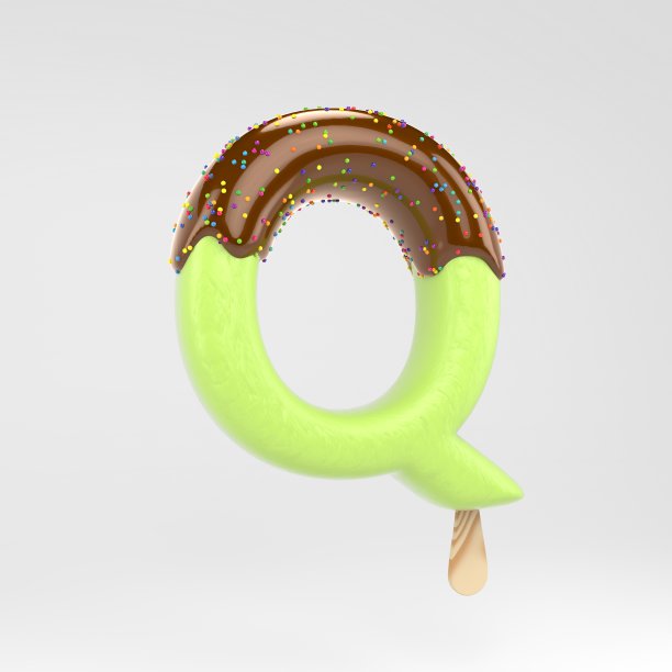 开心果设计字体