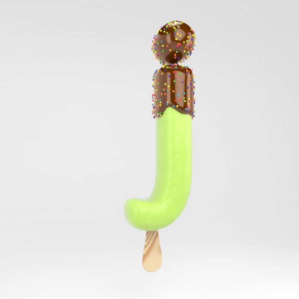 开心果设计字体