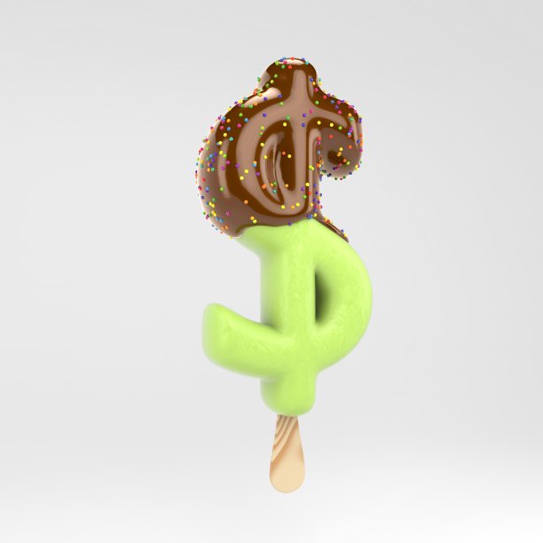 开心果设计字体