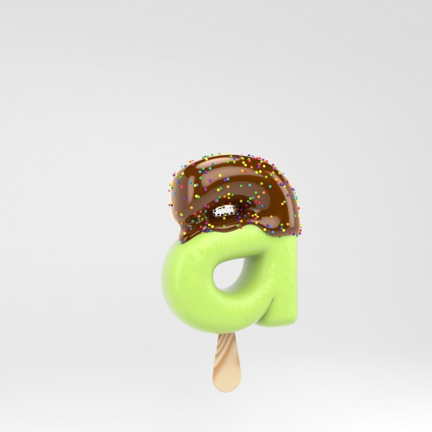 开心果设计字体