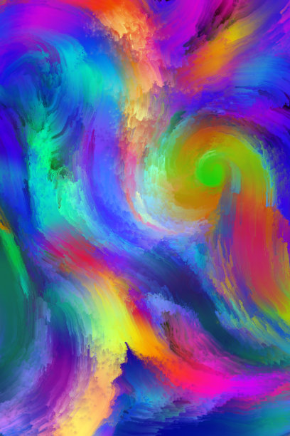 液态流体花纹装饰画