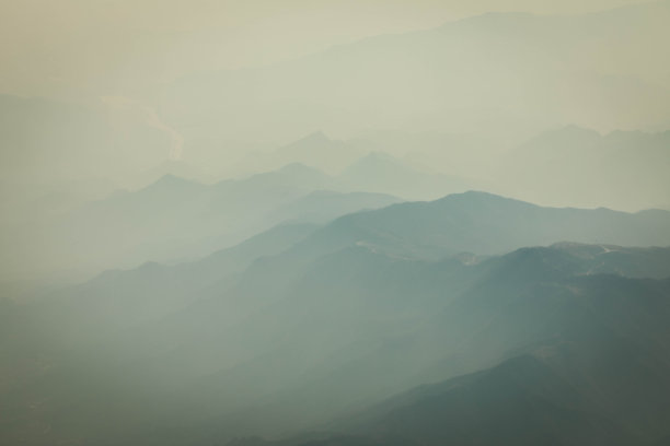 中式山水质感意境风景装饰画