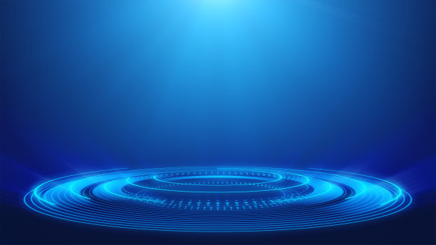 科技感蓝色光效