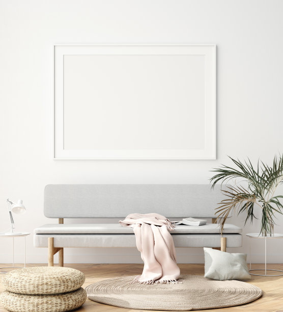 极简北欧风格的客厅设计