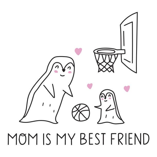 妈妈装简约海报