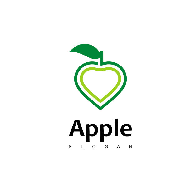爱心农业产品标识logo