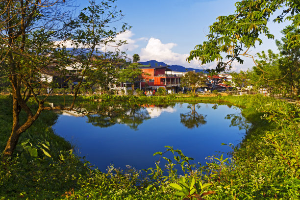 水库,湖,人间天堂