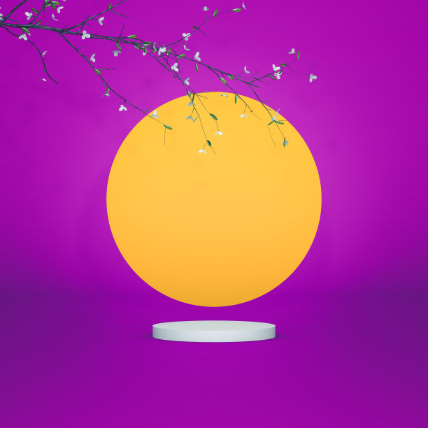 中式山水背景墙