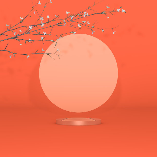 中式山水背景墙