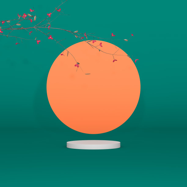 中式山水背景墙