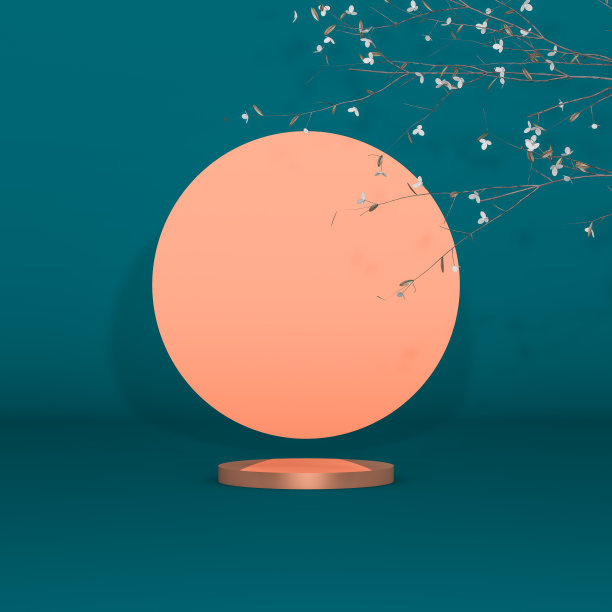 中式山水背景墙