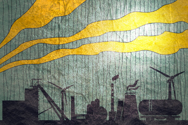 山水地产海报宣传册