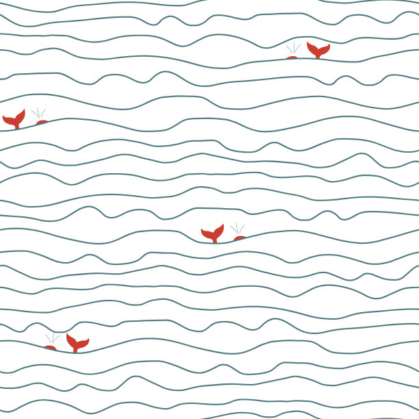 简单条纹动感曲线波浪