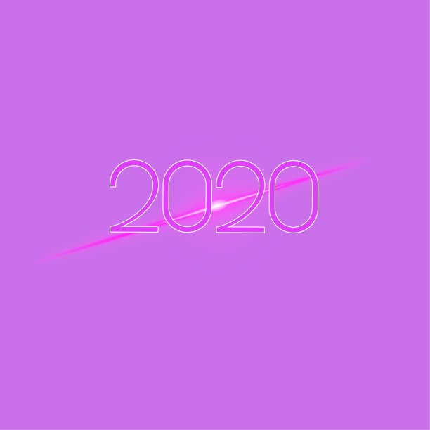 2020,贺卡,蛋糕
