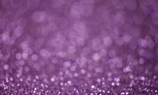 紫色新年背景板设计