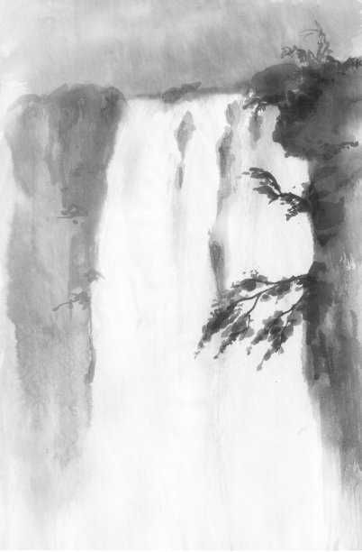 中国风素材水墨画