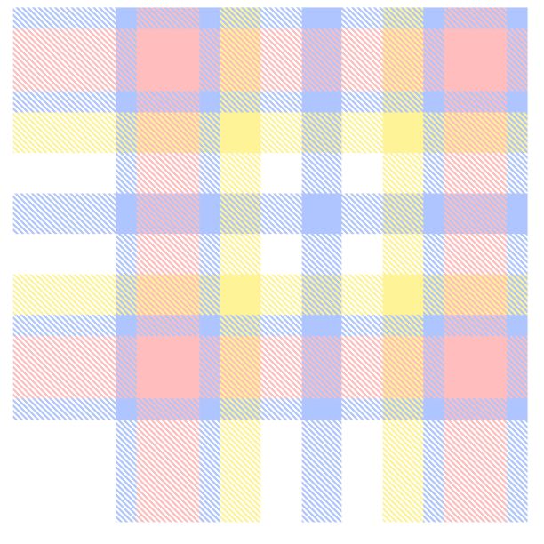 几何形状,棉,格子图案