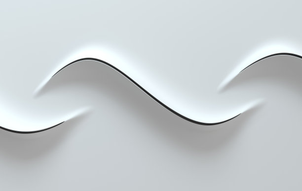 wavy