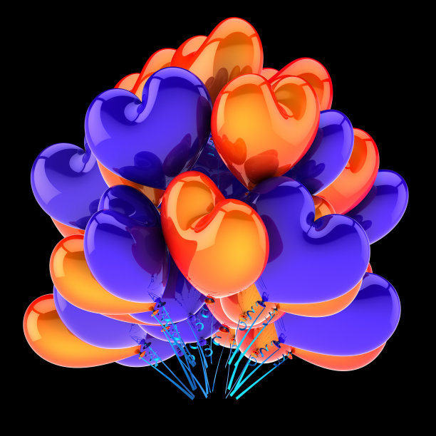 橘色婚礼效果图