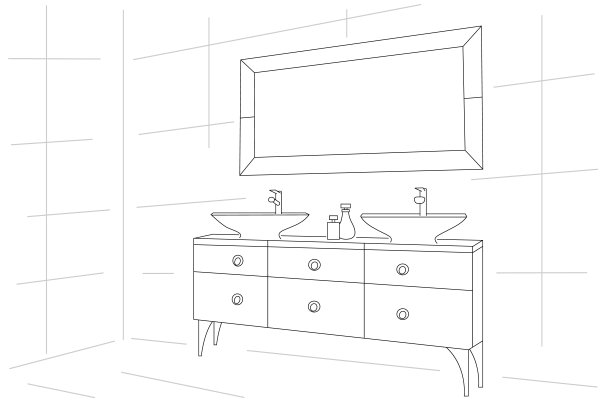 浴室室内设计图
