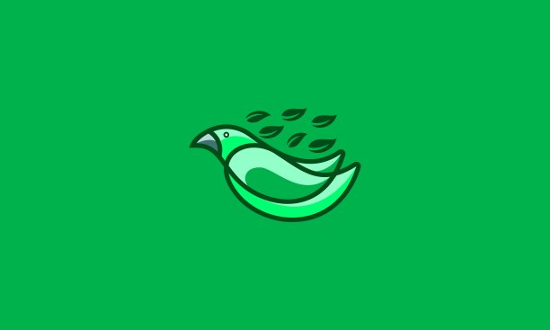 飞鸟叶子logo