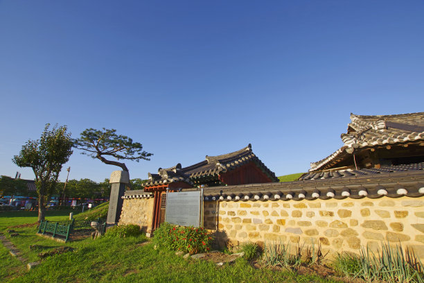 韩国传统农家小景