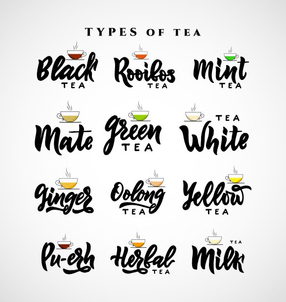 普洱茶包装字体设计