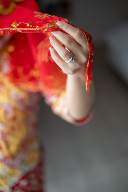 中式结婚礼服