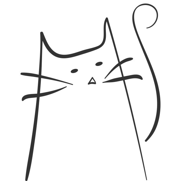 猫咪头像logo