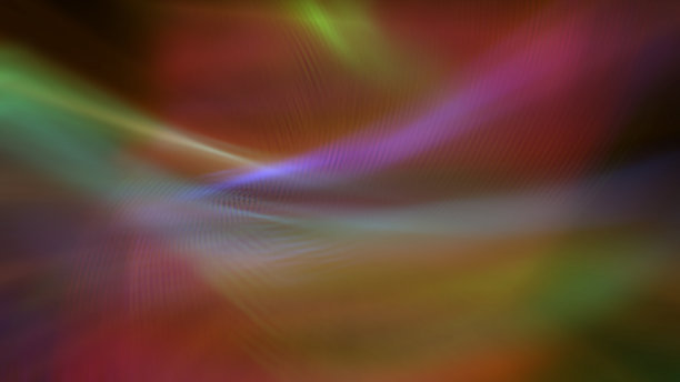 炫彩流动的火焰抽象图案