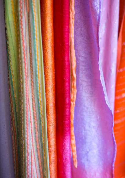 绸缎布料分层素材