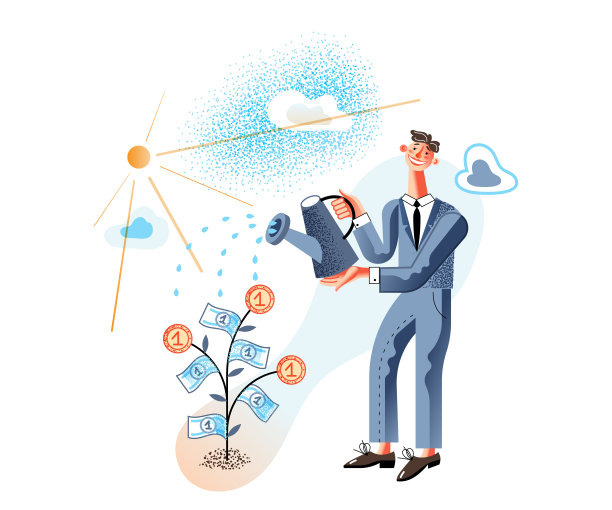 生意兴隆矢量文字