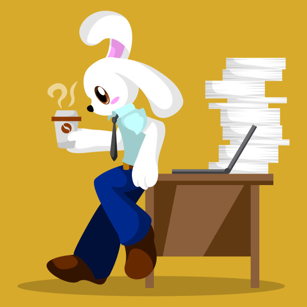 科技兔形象设计