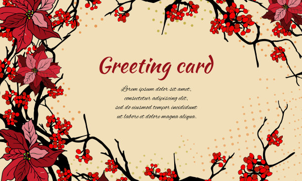 标语,花簇,枝