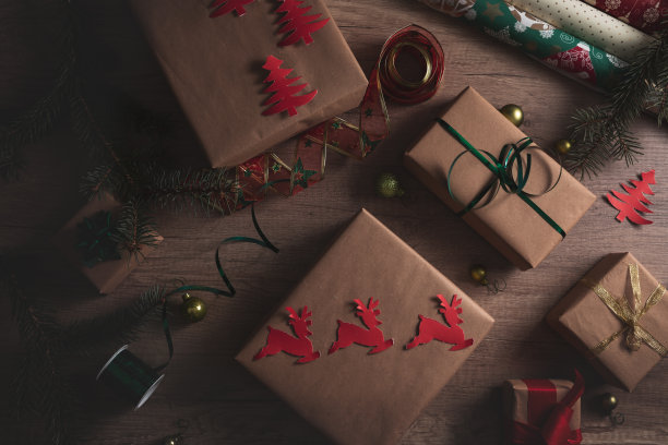 绿色包装盒创意礼品盒