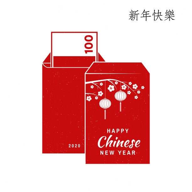 春节礼盒插画包装设计