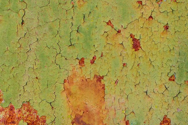 斑驳锈迹金属表面纹理