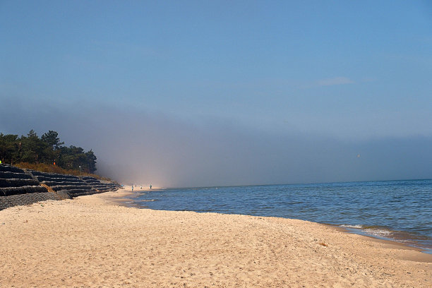 海景,波罗的海,海岸地形