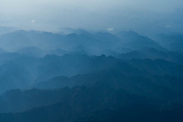 中式山水质感意境风景装饰画