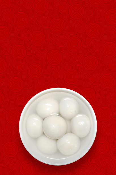 中过年海报底纹