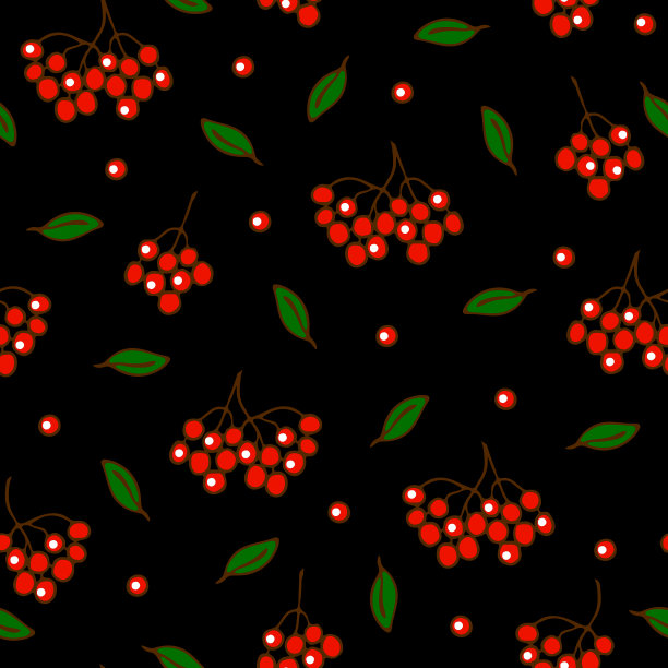 红色水果背景矢量素材