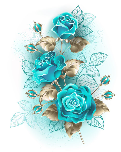 华丽鎏金花纹