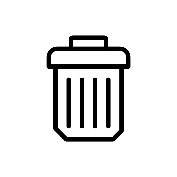 垃圾桶 垃圾分类 图标