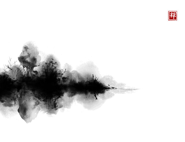 简约水墨